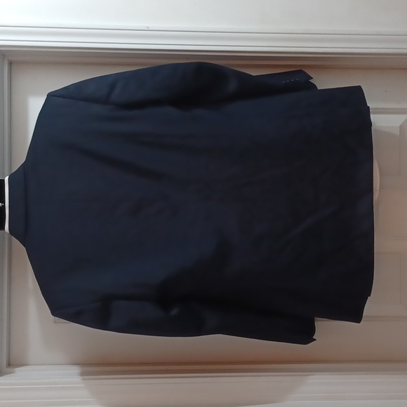 Bijan Men's Double-Breasted Blazer in Navy - Picture 7 of 11